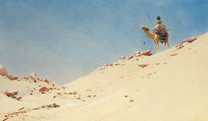 砂漠の戦士、1900年頃、紙と鉛筆